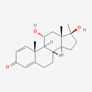 molecular formula C20H28O3 B1195959 11alpha-Hydroxy methandrostenolone CAS No. 25356-68-7