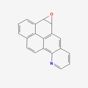 molecular formula C19H11NO B1195993 10-Azabenzo(a)pyrene 4,5-oxide CAS No. 67977-01-9