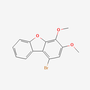 1-Bromo-3,4-dimethoxydibenzofuran