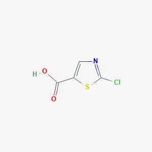 molecular formula C4H2ClNO2S B011960 2-氯-1,3-噻唑-5-羧酸 CAS No. 101012-12-8