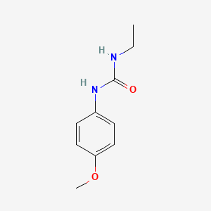 molecular formula C10H14N2O2 B11960070 1-Ethyl-3-(4-methoxyphenyl)urea CAS No. 67961-69-7