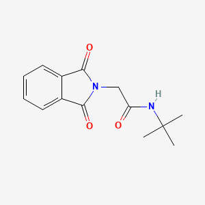 N-(tert-butyl)-2-(1,3-dioxoisoindolin-2-yl)acetamide