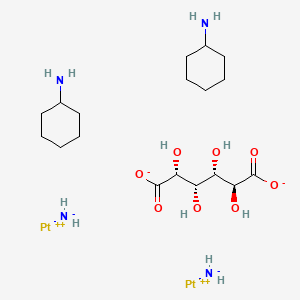 molecular formula C18H38N4O8Pt2 B1196010 Platuran CAS No. 96081-75-3