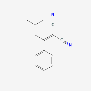 2-(3-Methyl-1-phenylbutylidene)malononitrile