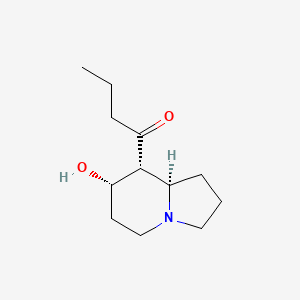molecular formula C12H21NO2 B1196013 Elaeokanine C CAS No. 33023-03-9