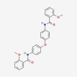 2-Methoxy-N-(4-{4-[(2-methoxybenzoyl)amino]phenoxy}phenyl)benzamide