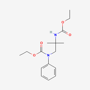 N',N2-Dicarbethoxy-2-methyl-N'-phenyl-1,2-propanediamine