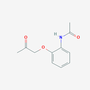 N-[2-(2-oxopropoxy)phenyl]acetamide