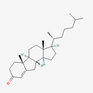 molecular formula C26H42O B1196028 B-Norcholest-4-en-3-one CAS No. 2552-26-3