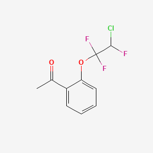 1-[2-(2-Chloro-1,1,2-trifluoroethoxy)phenyl]ethanone