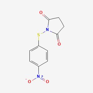 1-[(4-Nitrophenyl)sulfanyl]pyrrolidine-2,5-dione