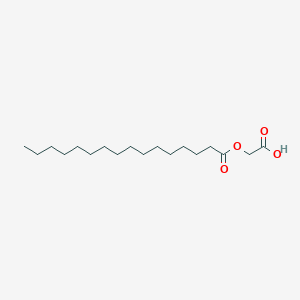 (Hexadecanoyloxy)acetic acid