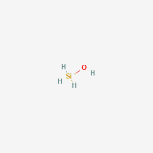 molecular formula H4OSi B1196071 羟基硅烷 