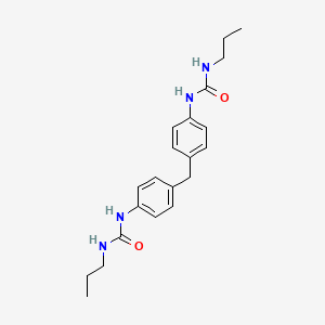 4,4'-Methylenebis(3-phenyl-1-propylurea)