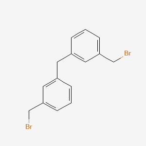 1-(Bromomethyl)-3-[3-(bromomethyl)benzyl]benzene