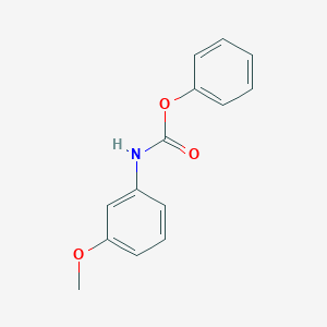 molecular formula C14H13NO3 B11960764 Phenyl N-(M-anisyl)carbamate CAS No. 50699-51-9