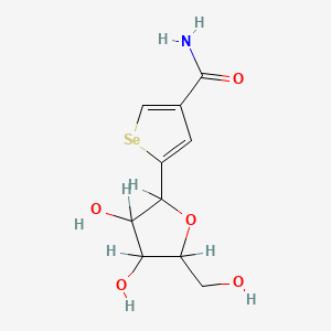 molecular formula C10H13NO5Se B1196090 Selenophenfurin CAS No. 189145-39-9