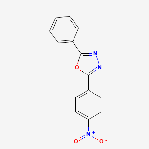 2-(4-Nitrophenyl)-5-phenyl-1,3,4-oxadiazole