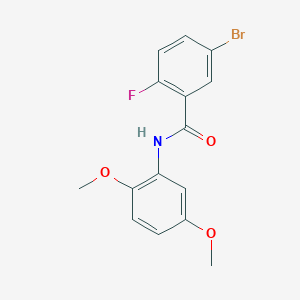 5-bromo-N-(2,5-dimethoxyphenyl)-2-fluorobenzamide