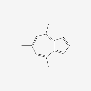 molecular formula C13H14 B1196119 4,6,8-三甲基蓝 CAS No. 941-81-1