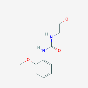 1-(2-Methoxyethyl)-3-(2-methoxyphenyl)urea