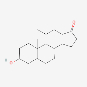 3-Hydroxy-10,11,13-trimethyl-hexadecahydro-cyclopenta(A)phenanthren-17-one