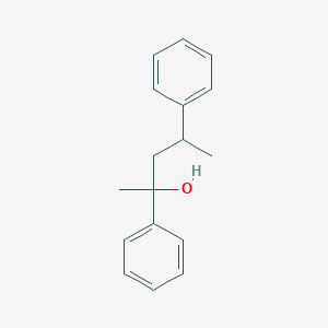 molecular formula C17H20O B11961246 2,4-Diphenylpentan-2-ol CAS No. 17937-37-0