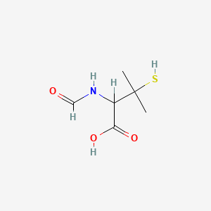 N-Formyl-3-mercaptovaline