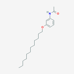 molecular formula C20H33NO2 B11961319 3'-(Dodecyloxy)acetanilide CAS No. 70743-68-9