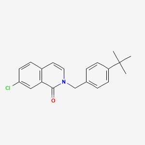 2-(4-tert-butylbenzyl)-7-chloro-1(2H)-isoquinolinone