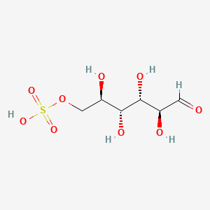 molecular formula C6H12O9S B1196158 Mannose 6-sulfate CAS No. 99217-62-6