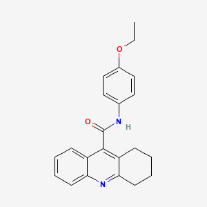 N-(4-ethoxyphenyl)-1,2,3,4-tetrahydro-9-acridinecarboxamide