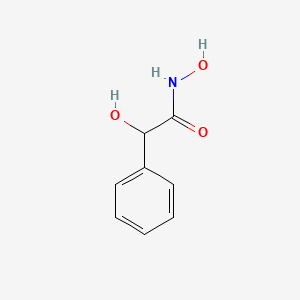 molecular formula C8H9NO3 B1196178 Mandelohydroxamic acid CAS No. 2292-53-7