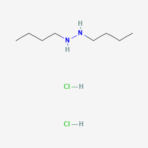 molecular formula C8H22Cl2N2 B1196183 1,2-Dibutylhydrazine dihydrochloride CAS No. 78776-28-0