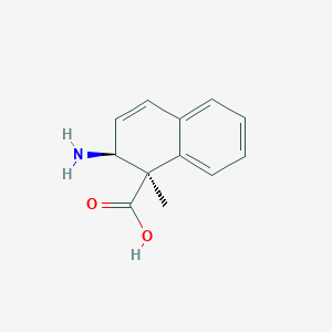 B119619 1-Naphthalenecarboxylicacid, 2-amino-1,2-dihydro-1-methyl-, (1R,2S)- CAS No. 157131-00-5