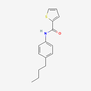 N-(4-butylphenyl)thiophene-2-carboxamide