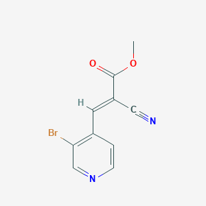 (E)-Methyl 3-(3-bromopyridin-4-yl)-2-cyanoacrylate