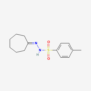 n'-Cycloheptylidene-4-methylbenzenesulfonohydrazide