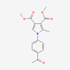 Dimethyl 1-(4-acetylphenyl)-2-methyl-1H-pyrrole-3,4-dicarboxylate