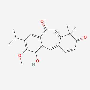 molecular formula C21H22O4 B1196219 紫杉迈林 A CAS No. 110300-76-0