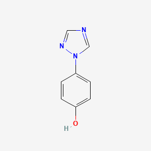 B1196238 4-(1H-1,2,4-Triazol-1-yl)phenol CAS No. 68337-15-5