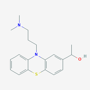 B119625 1-[10-[3-(Dimethylamino)propyl]phenothiazin-2-yl]ethanol CAS No. 73644-43-6