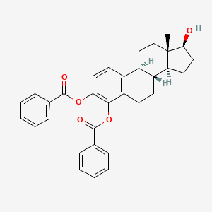 B1196252 4-Hydroxyestradiol-3,4-dibenzoate CAS No. 79795-26-9