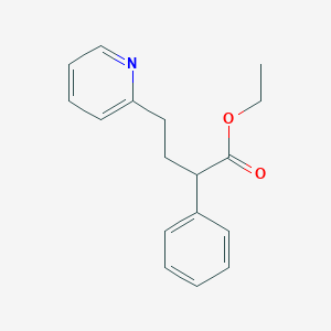 Ethyl 2-phenyl-4-(pyridin-2-yl)butanoate