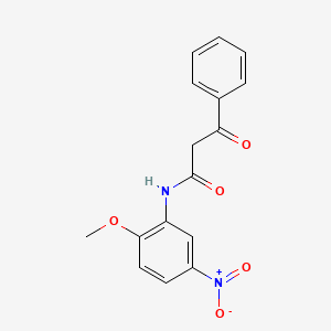 N-(2-Methoxy-5-nitrophenyl)-benzoylacetamide