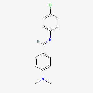 4-Chloro-n-[4-(dimethylamino)benzylidene]aniline