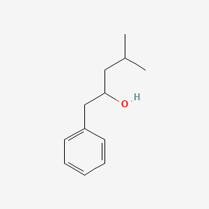 molecular formula C12H18O B1196279 4-甲基-1-苯基-2-戊醇 CAS No. 7779-78-4