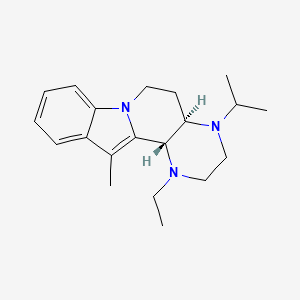 molecular formula C20H29N3 B1196280 Atiprosin 