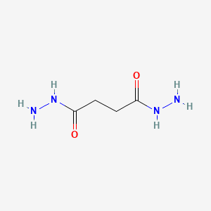 molecular formula C4H10N4O2 B1196282 Succinohydrazide CAS No. 4146-43-4