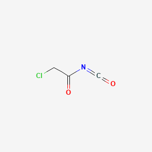 molecular formula C3H2ClNO2 B1196285 氯乙酰异氰酸酯 CAS No. 4461-30-7
